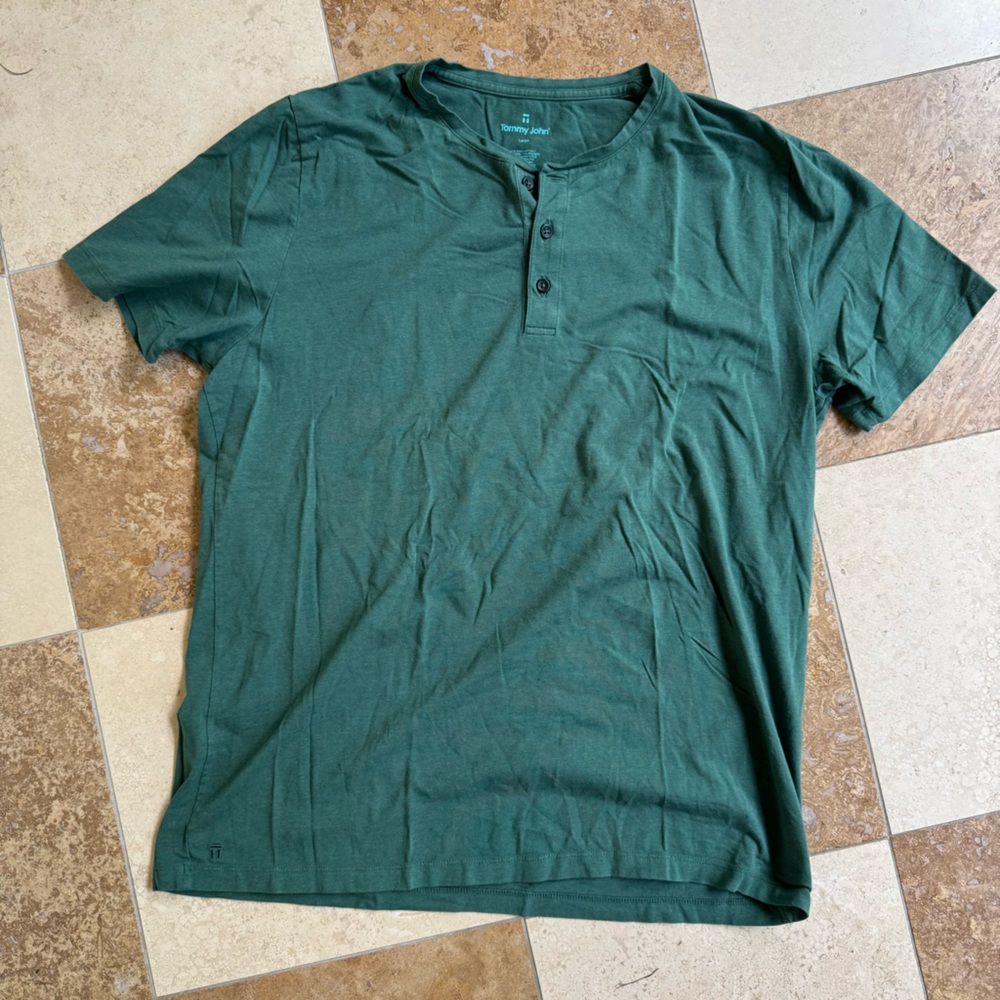 Tommy John Green Henley T-Shirt